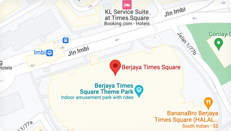 Berjaya Times Square Map