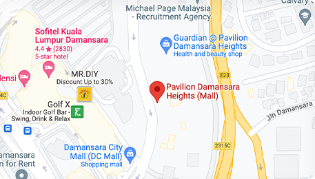 Pavillion Damansara Height Map