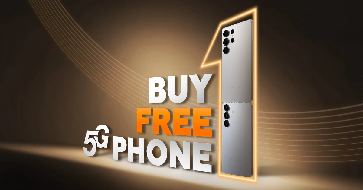 5G Phone Buy 1 Free 1