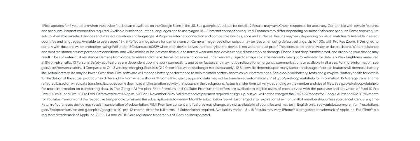 Pixel 10 Pro XL PDP 10