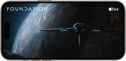 Devices Apple TV+ Foundation series Banner U Mobile