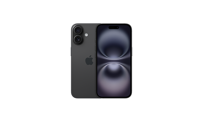 Devices iPhone 16 Black 1 Product Image U Mobile