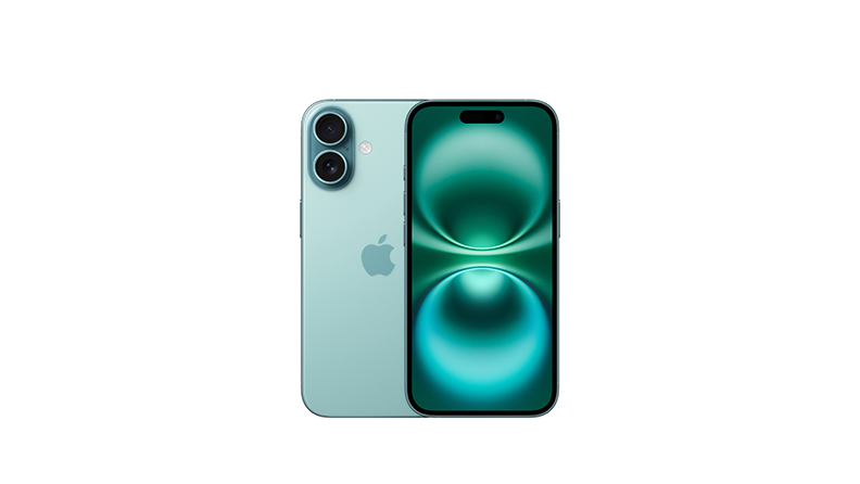 Devices iPhone 16 Teal 1 Product Image U Mobile