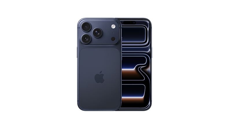 ip17 pro deep blue back