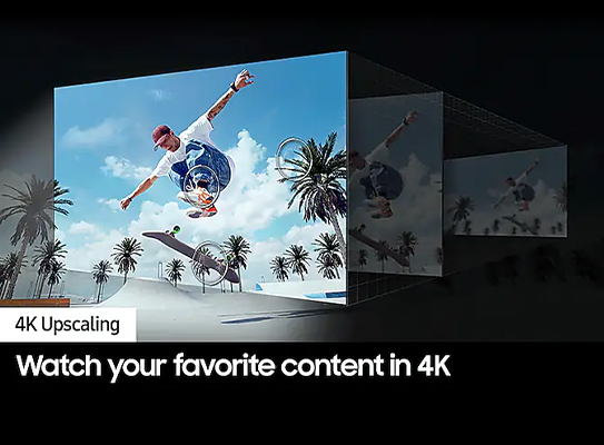 Experience Crystal-Clear 4K Upscaling