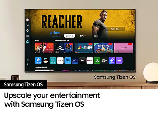 Enhanced Home Entertainment with Samsung Tizen OS