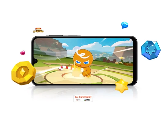 1. 6.7” Super AMOLED Display