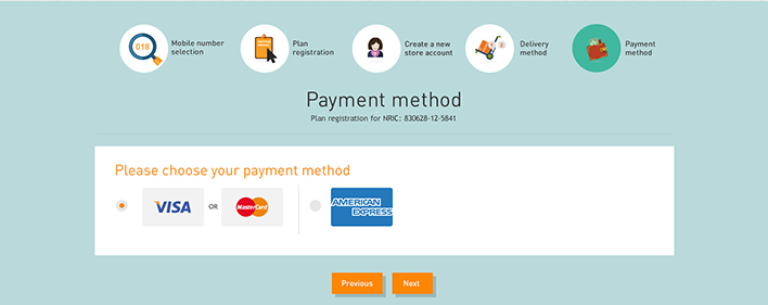 online store payment option