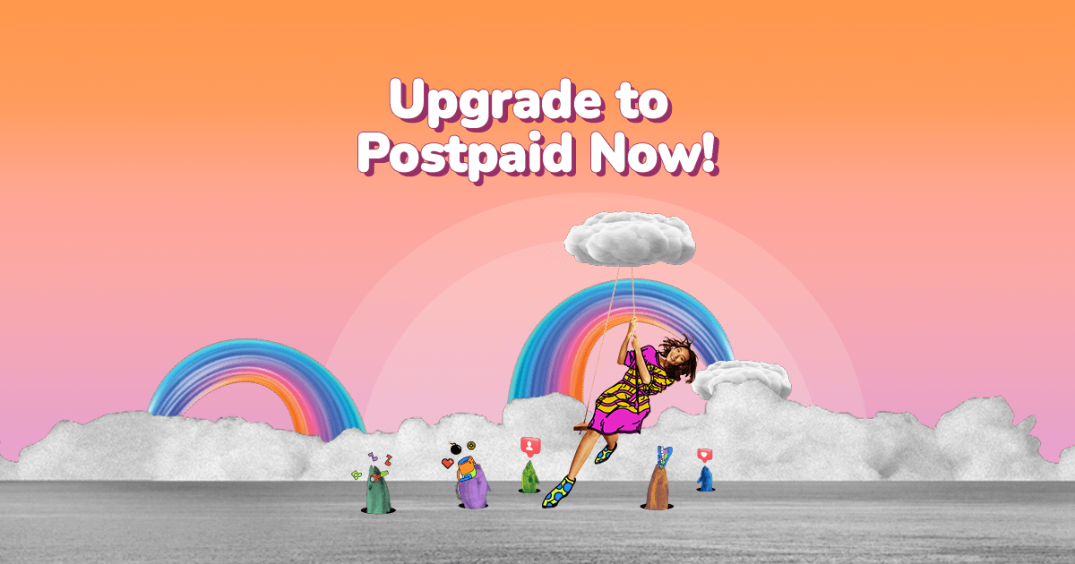 Upgrade from Prepaid to Postpaid