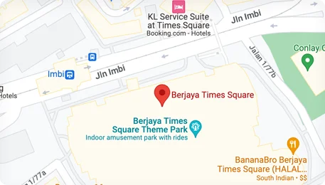 Berjaya Times Square Map