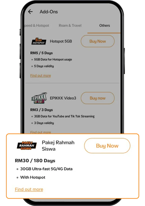 Deals Pakej Rahmah Siswa Subscription Step 2 Image U Mobile