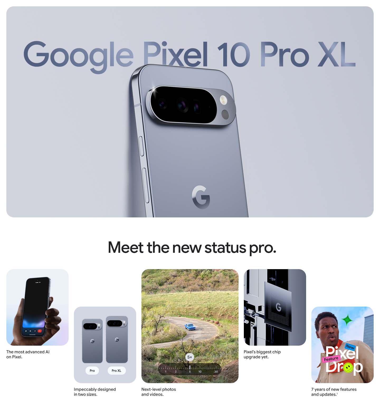 Pixel 10 Pro XL PDP 1