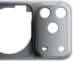 iPhone 17 Pro, back exterior, forged aluminium unibody enclosure