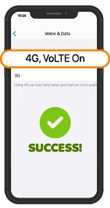 Support Activate 4G Network Step 3 Image U Mobile