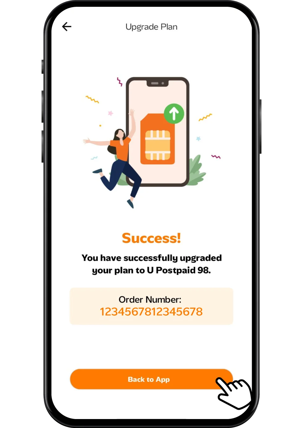 Support Upsize Plan Step 4 Image U Mobile