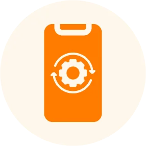 Support Automatic Activation Line Icon U Mobile