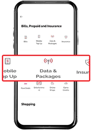 Prepaid Boost step 2 Image U Mobile