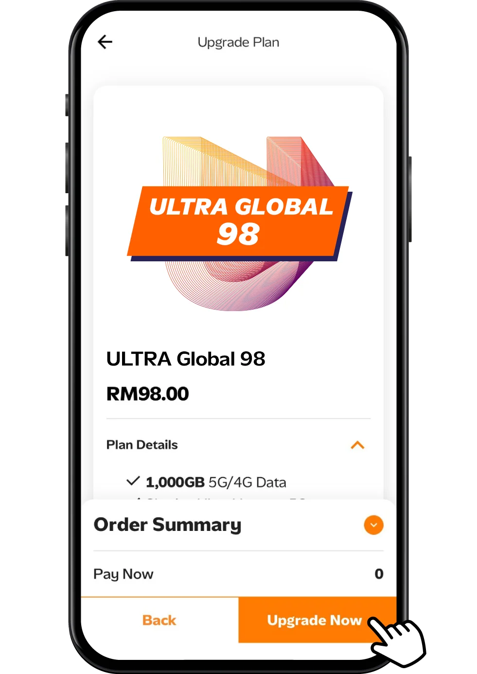 Support Upsize Plan Step 3 Image U Mobile