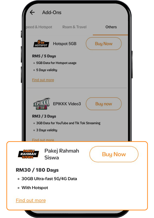 Deals Pakej Rahmah Siswa Subscription Step 2 Image U Mobile