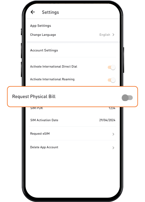 Postpaid Postpaid Physical Bill Statement 2 Image U Mobile