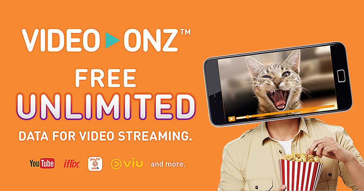 U Mobile Video Onz Free Unlimited Data For Video Streaming