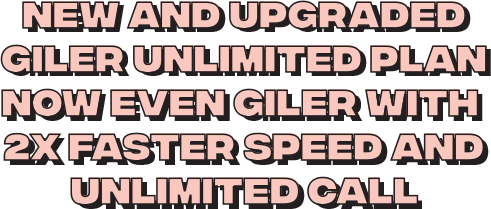 U Mobile Best Value Giler Unlimited Prepaid Plans